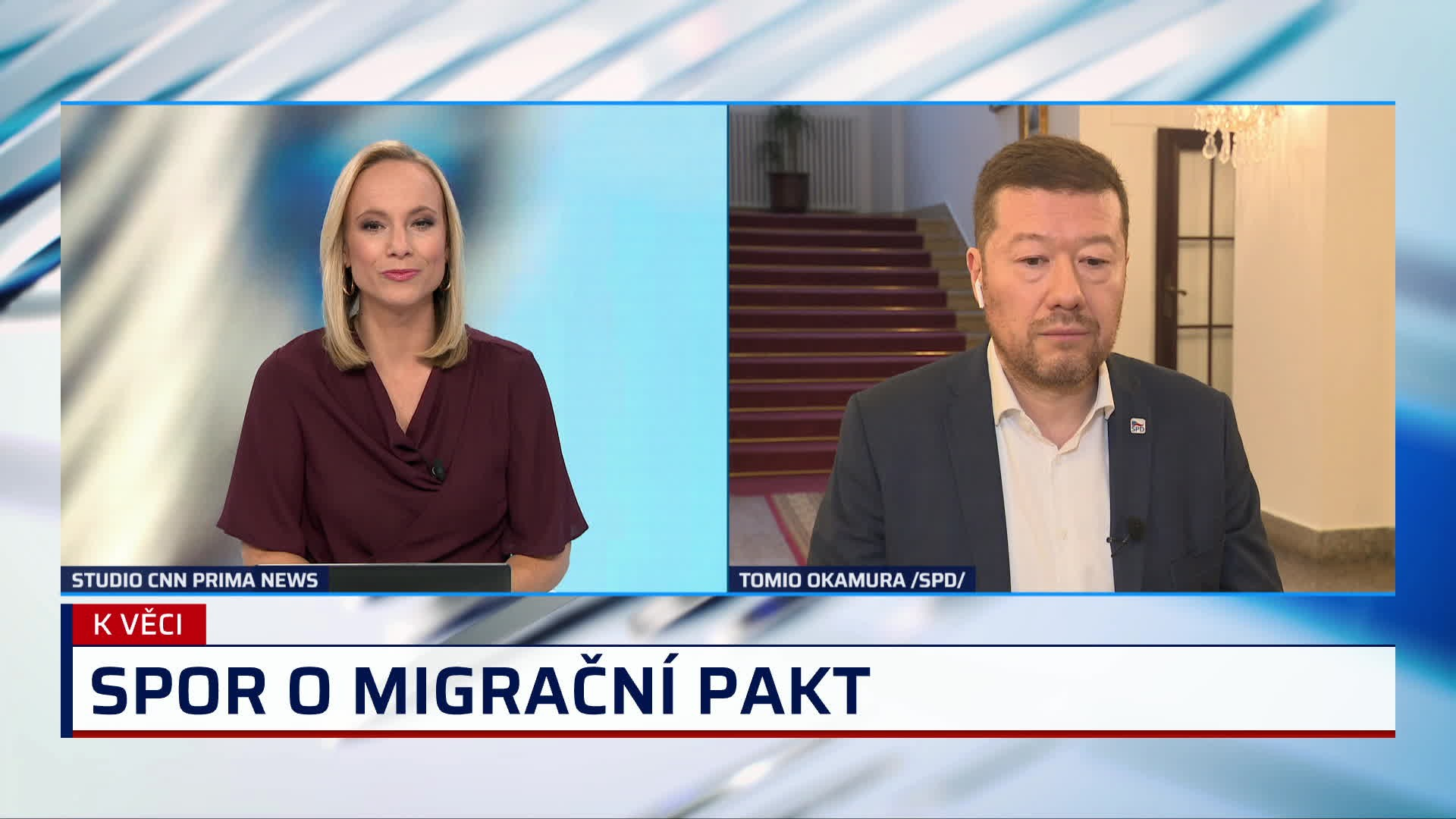 Okamura o vracení lodí s migranty: Začne se po nich střílet a ony to otočí episode artwork