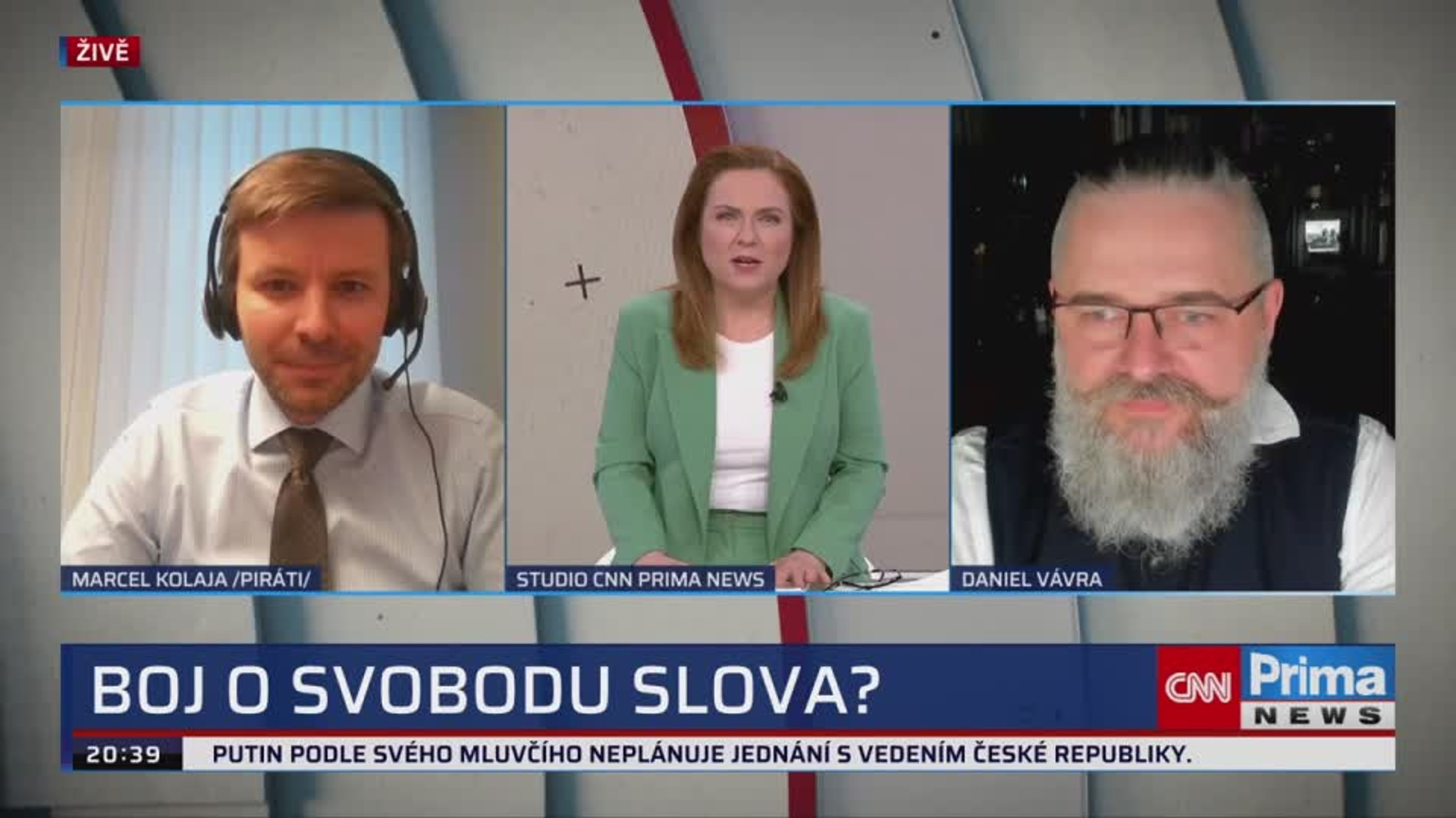 Jak může legislativa ovlivnit svobodu slova? (zdroj CNN Prima NEWS) episode artwork