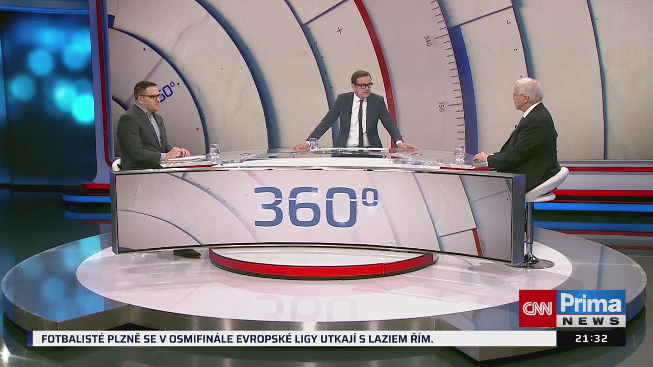 360°, Danuše Nerudová, Filip Turek, Tomáš Zdechovský, Ivan David - 21.2. v 21:30 episode artwork