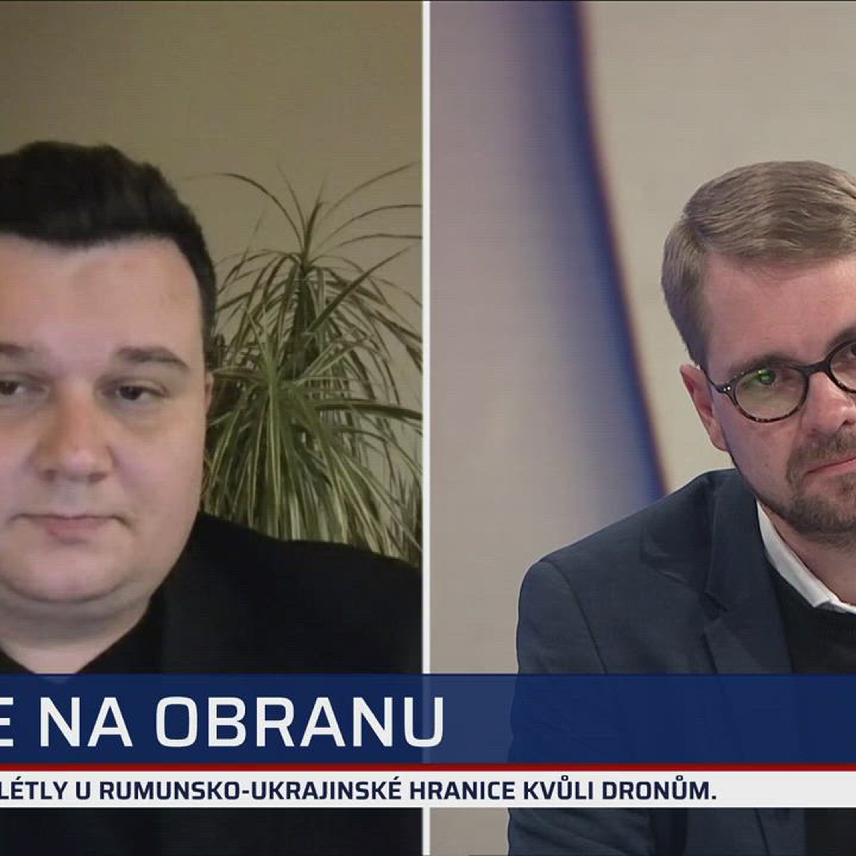 Horko ve studiu: Pošarová obvinila Pavla, že chce válku v Česku. Važte slova, káral ji Hlavatý