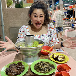 TASTY, TRADITIONAL CHARCOAL STEAMBOAT WITH FISH!