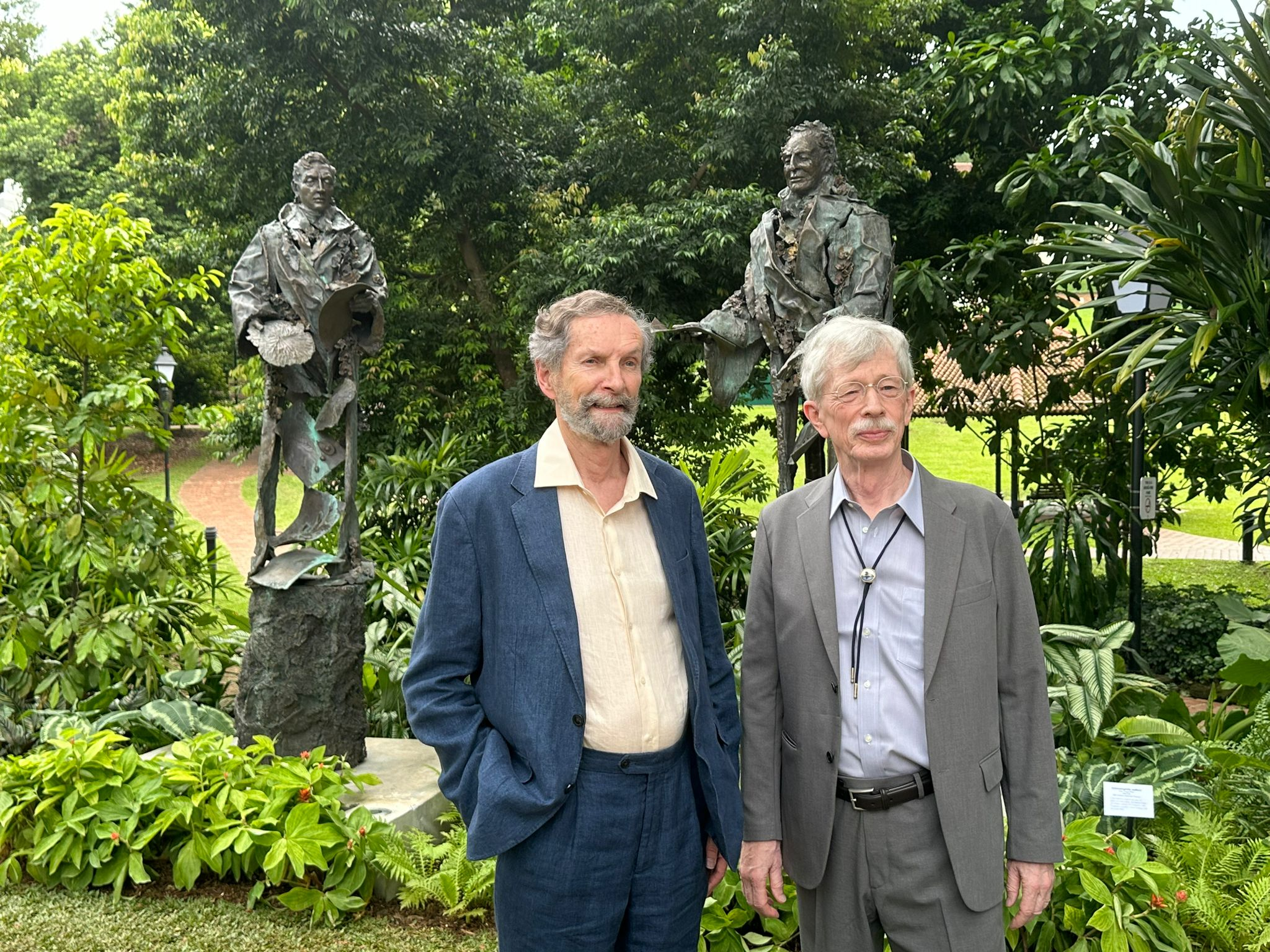 福康宁公园将竖立莱佛士和华利铜质雕塑 (21/05/2024)