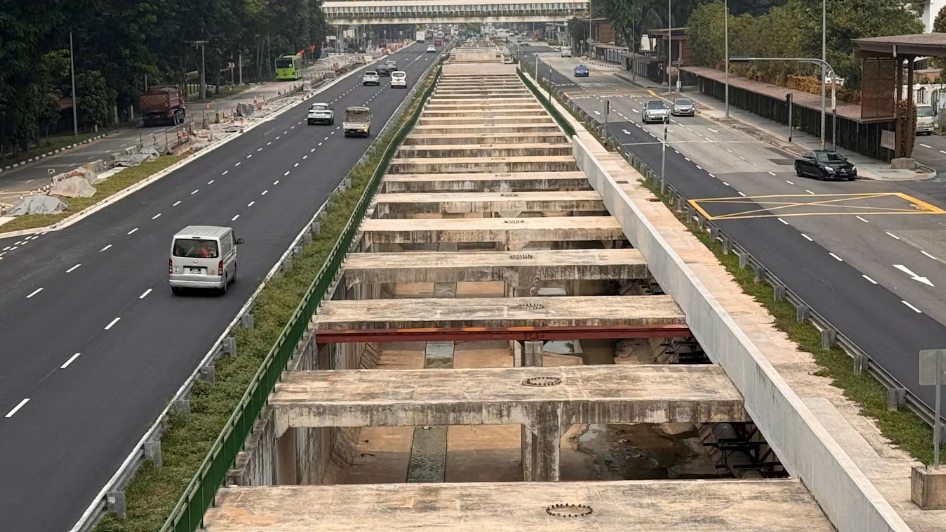武吉知马上段沟渠提升工程竣工 排水能力提高三成