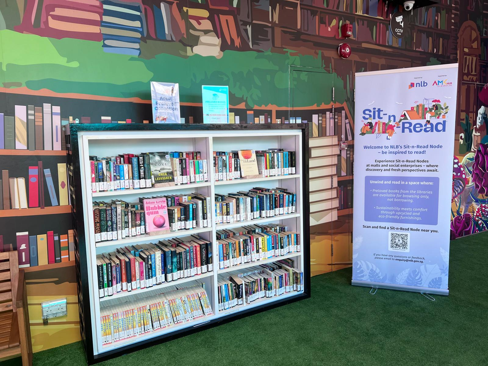 图管局把3千多本书带到七个公共空间 让公众随取随读 (14/11/2025)