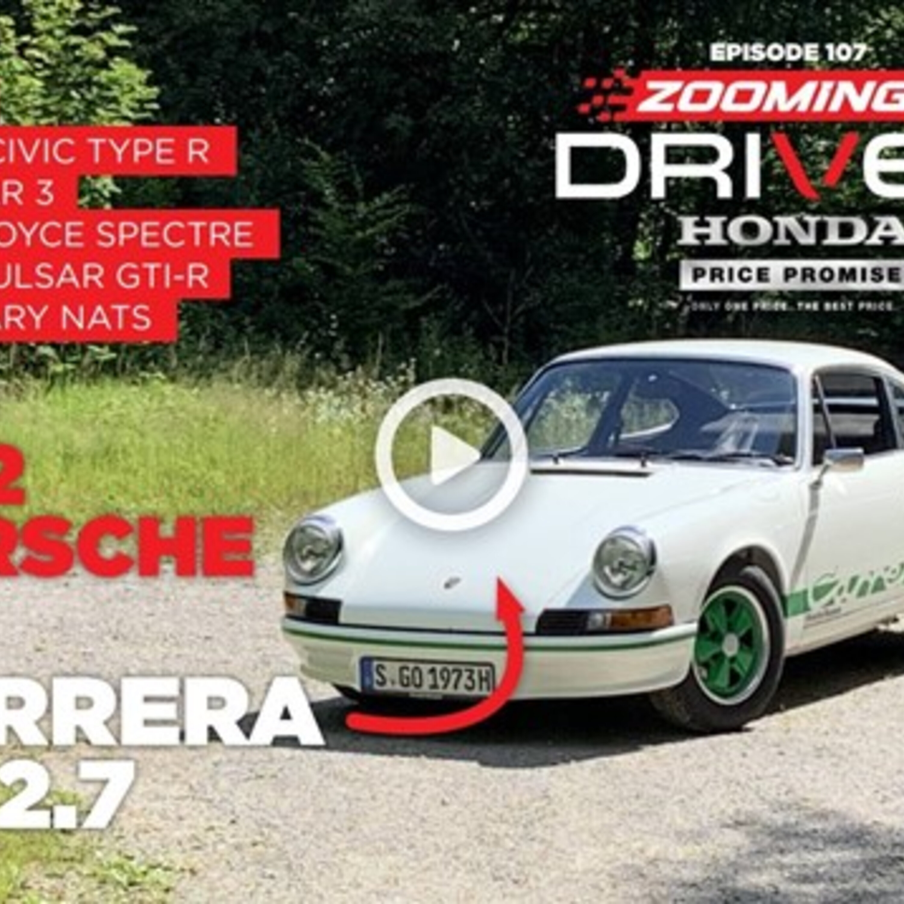 Porsche 911 Carrera RS 2.7 drive! EP107 episode artwork