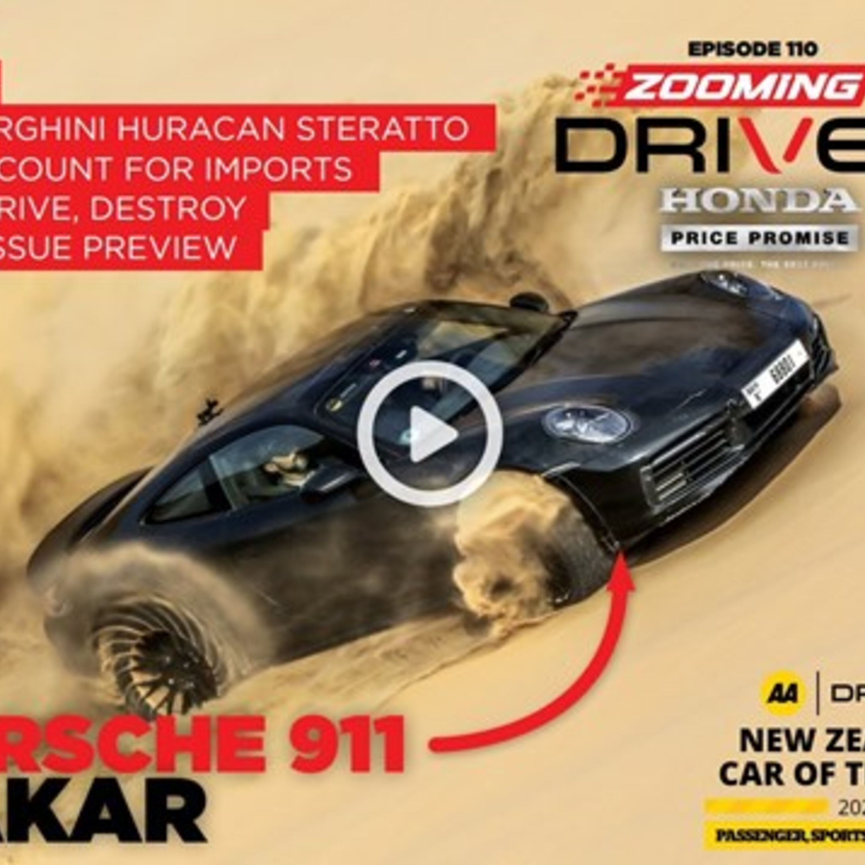 The Porsche 911 Dakar is a weird off-road sports car! EP110 episode artwork