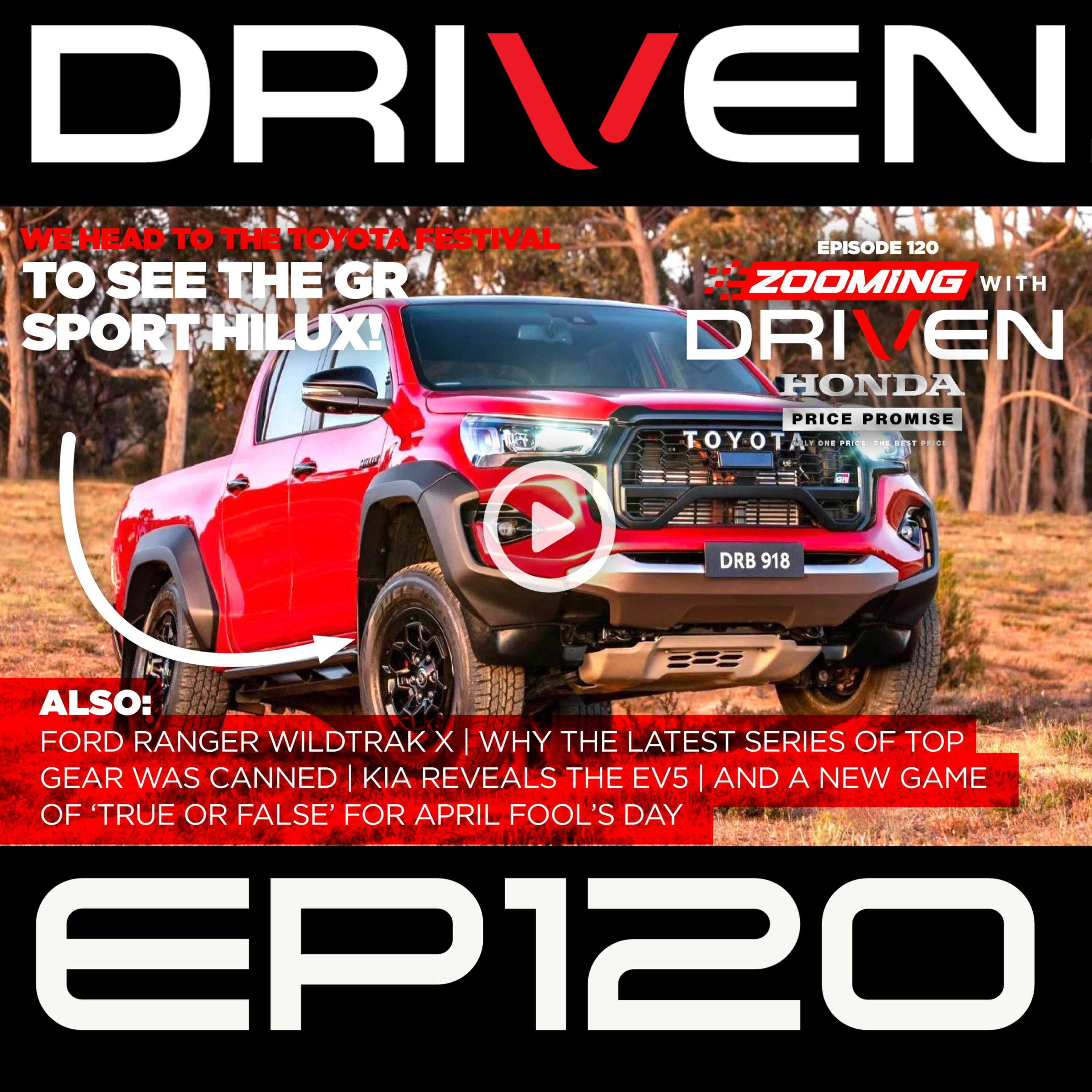 Pukekohe's last blast, a GR Hilux and an April Fool's game! episode artwork
