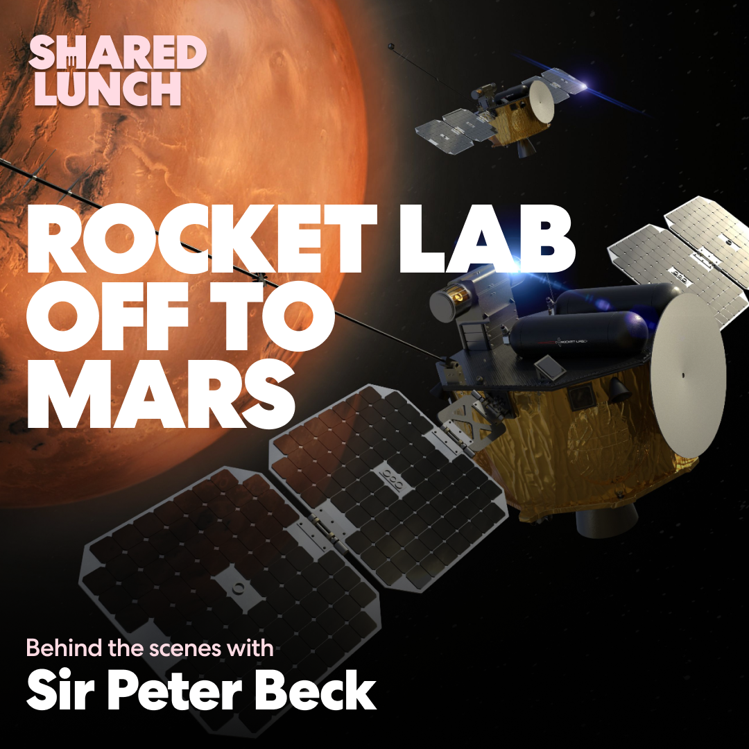 Rocket Lab off to Mars–Sir Peter Beck