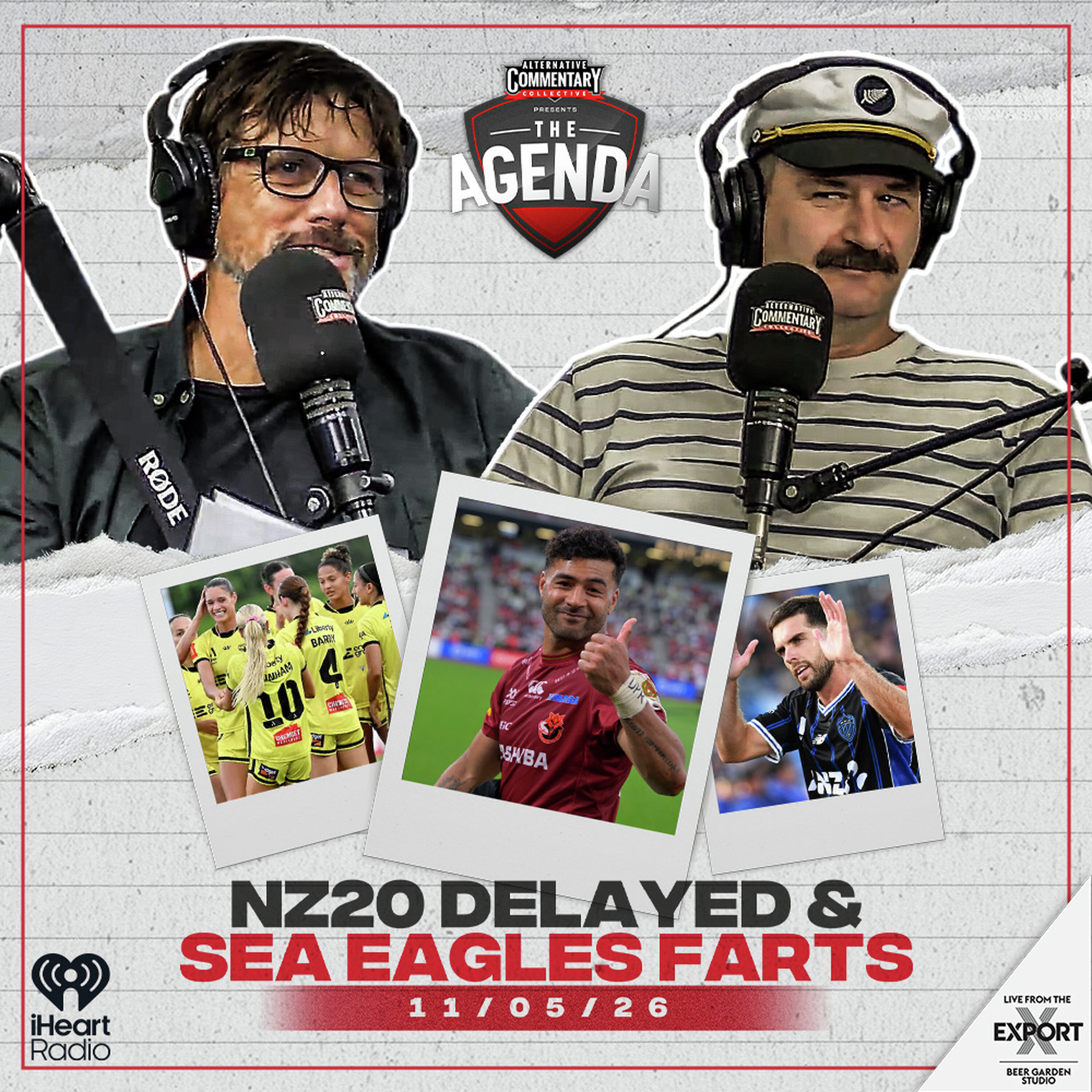 "NZ20 Delayed & Sea Eagles Farts"