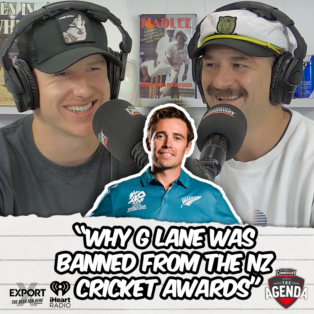 "Why G Lane Was Banned From The NZ Cricket Awards"