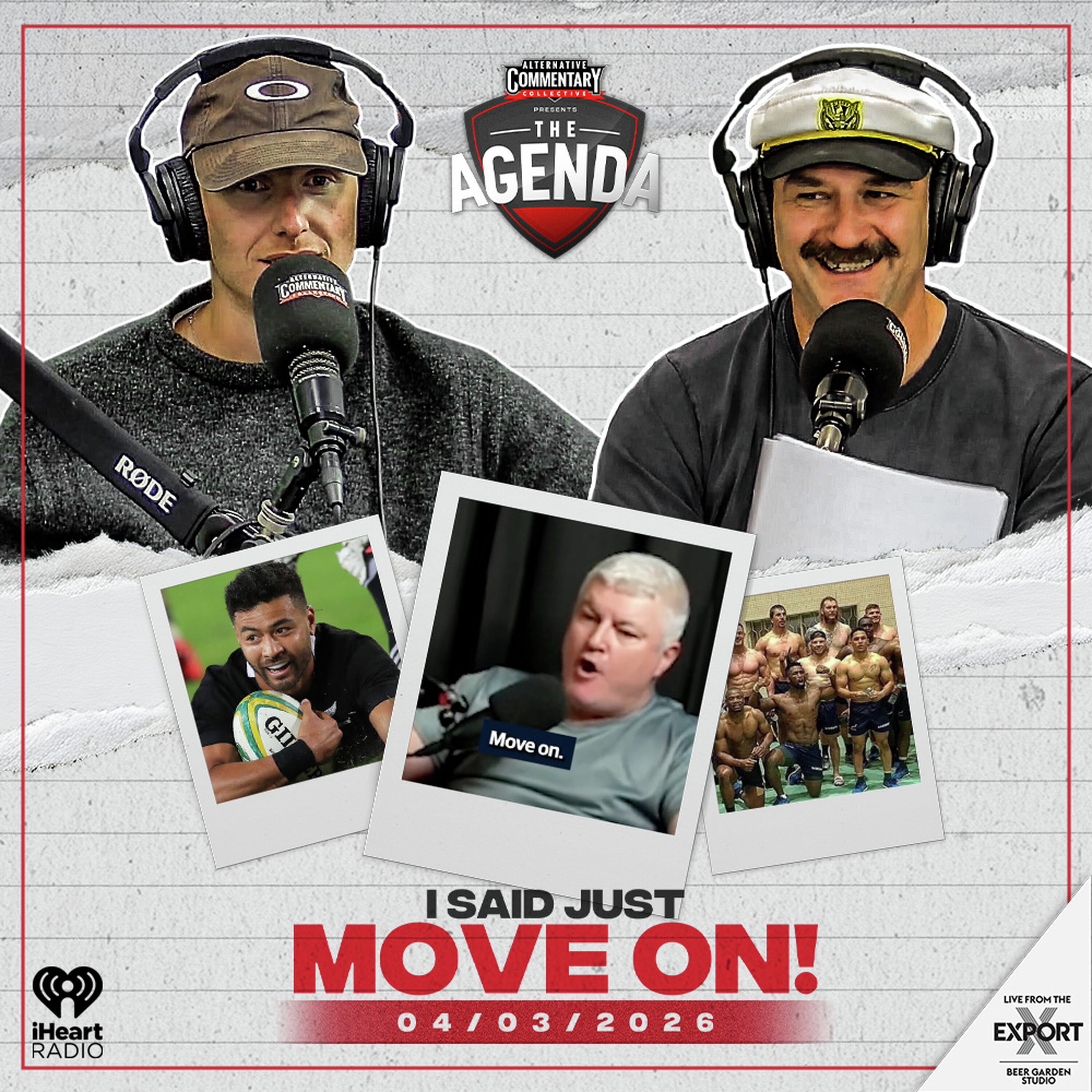 "I SAID JUST MOVE ON!" "I SAID JUST MOVE ON!"