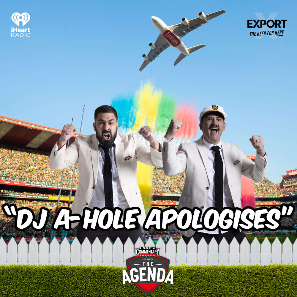 "DJ A-Hole Apologises" episode artwork