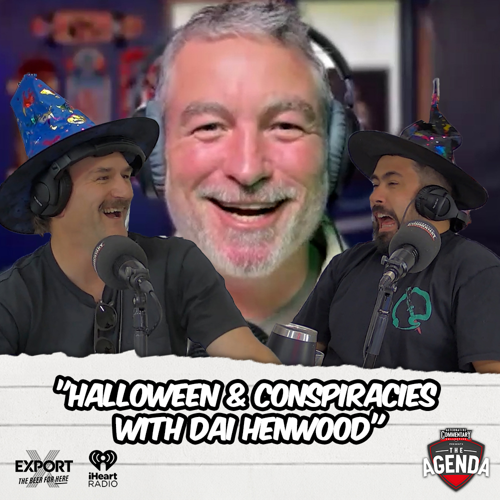 "Halloween & Conspiracies With Dai Henwood" episode artwork