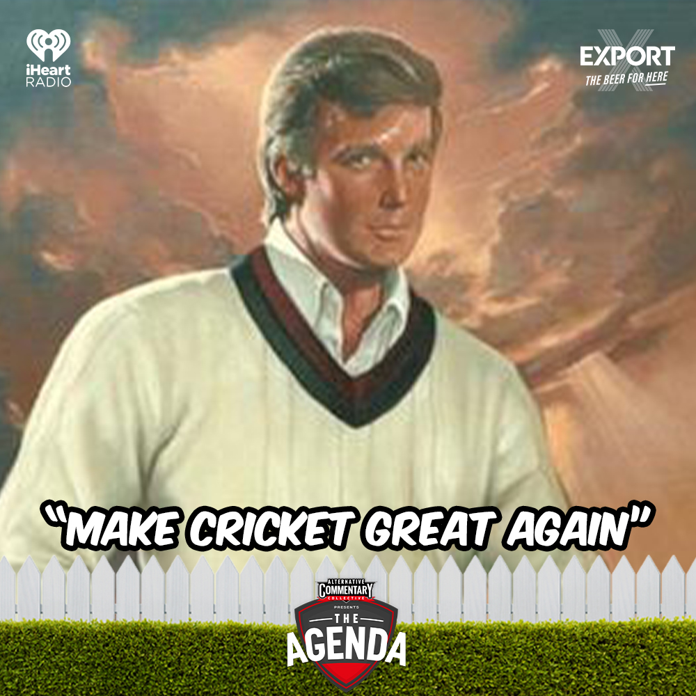 "Make Cricket Great Again" episode artwork