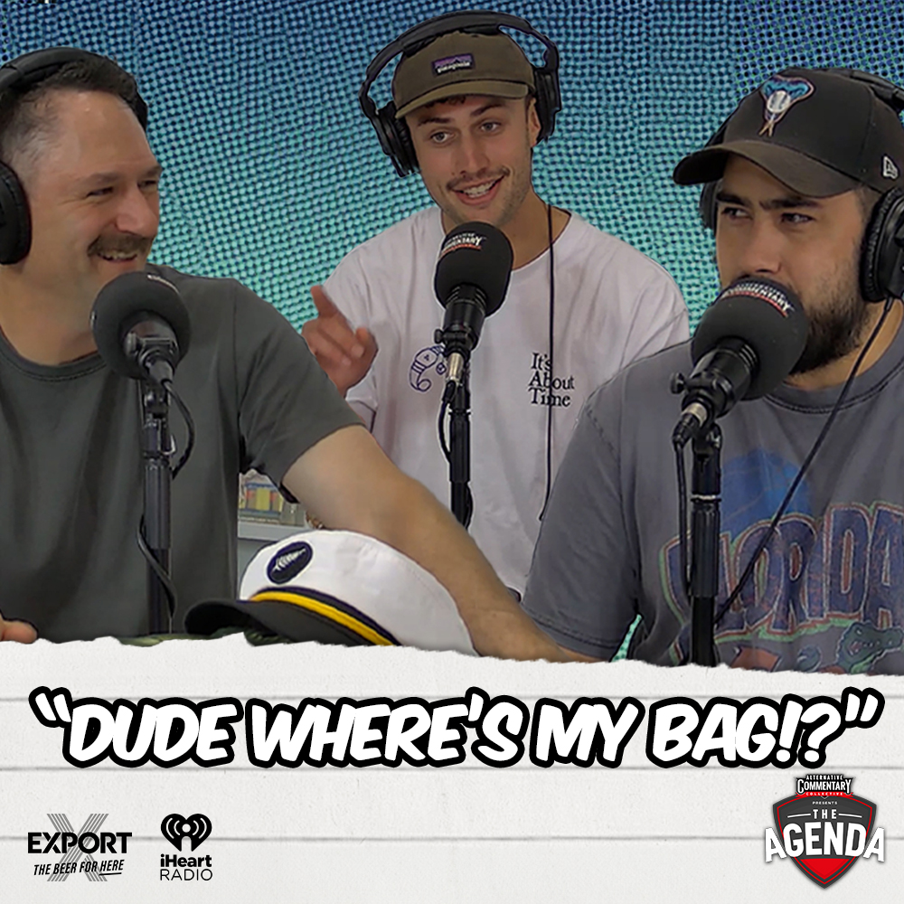 "Dude Where's My Bag!?" episode artwork