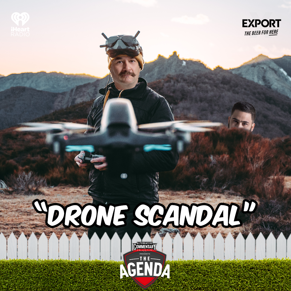 "Drone Scandal" episode artwork