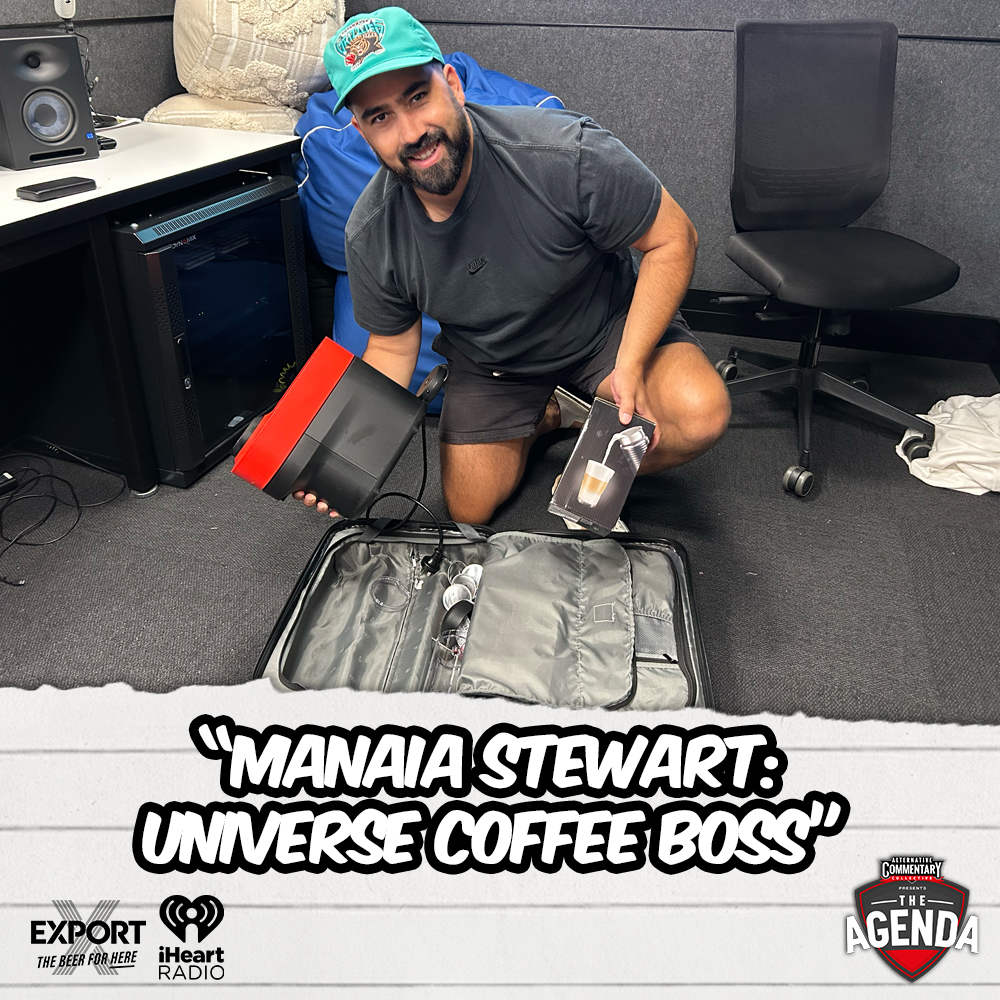 "Manaia Stewart: Universe Coffee Boss - Featuring Tim Naki" episode artwork