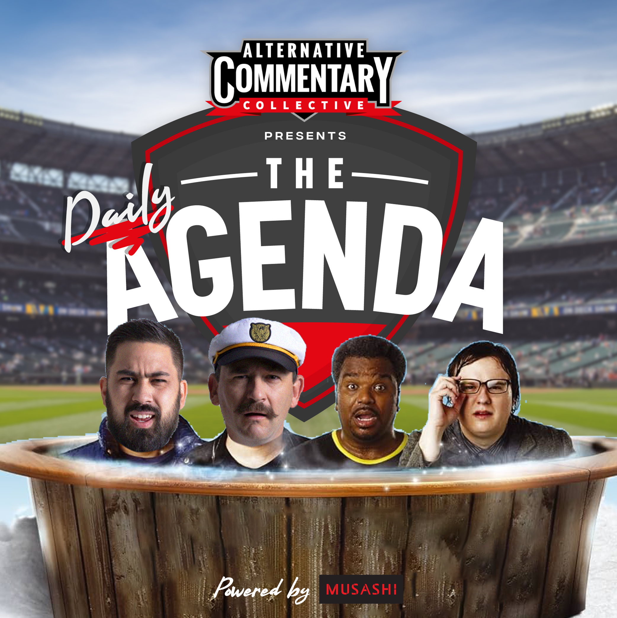 Daily Agenda: "The Hot Take Time Machine" episode artwork