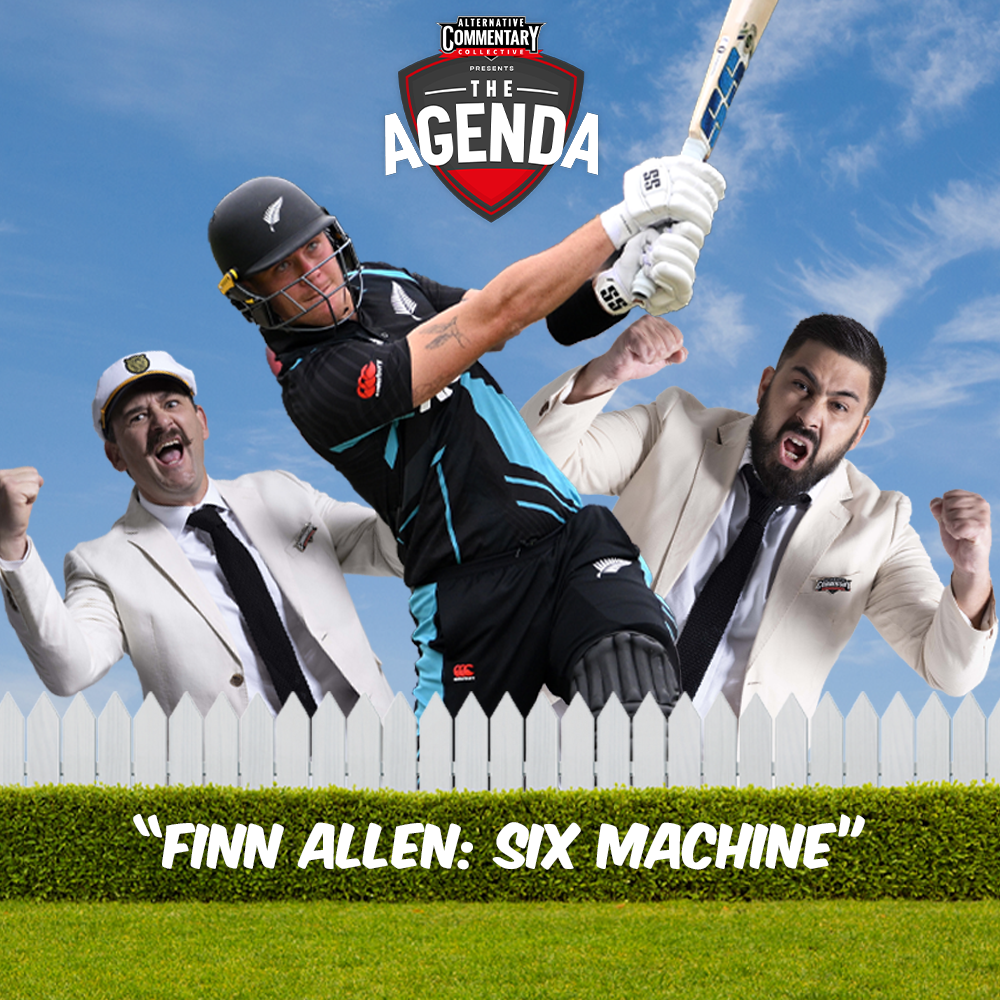 "Finn Allen: Six Machine" episode artwork