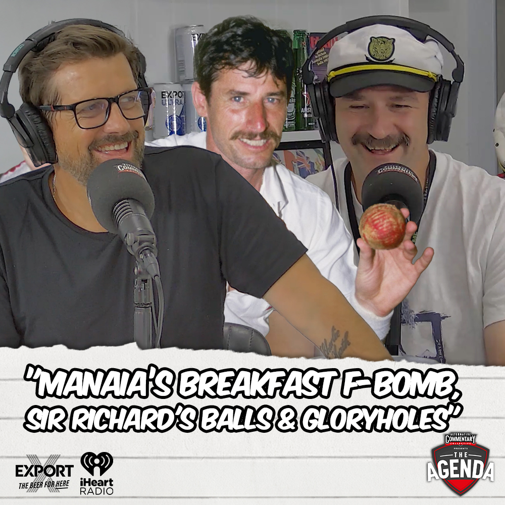 "Breakfast F-Bombs, Sir Richard's Balls & Glory Holes"
