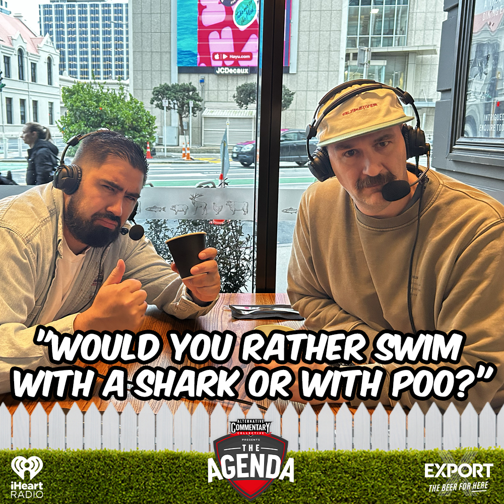 "Would You Rather Swim With A Shark Or With Poo?" episode artwork