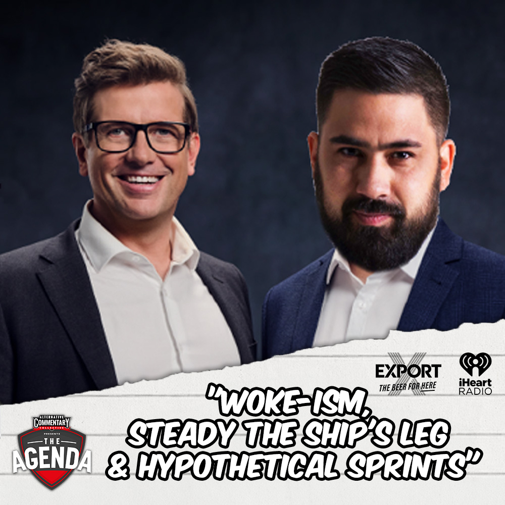 "Woke-ism, Steady The Ship's Leg & Hypothetical Sprints" episode artwork