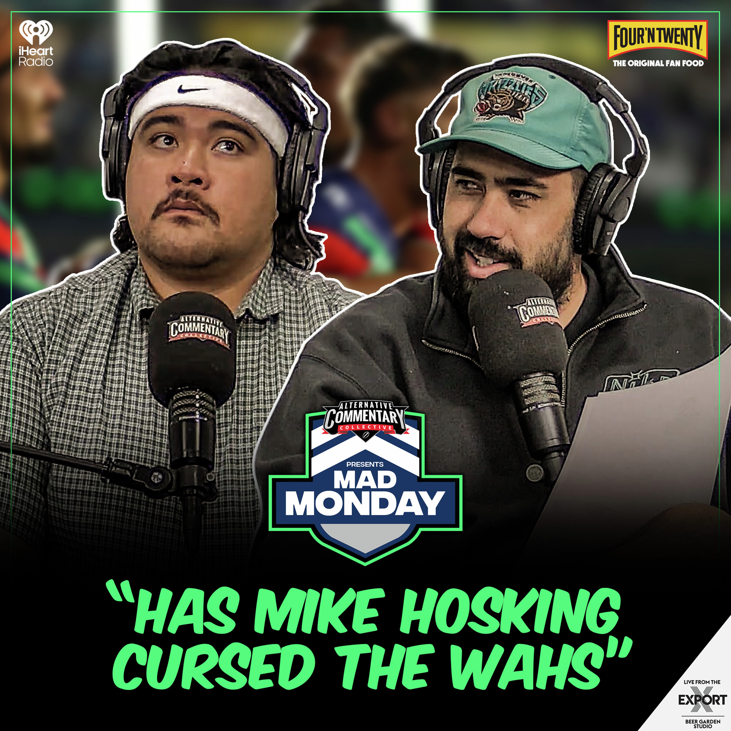 "Has Mike Hosking Cursed The Wahs" episode artwork