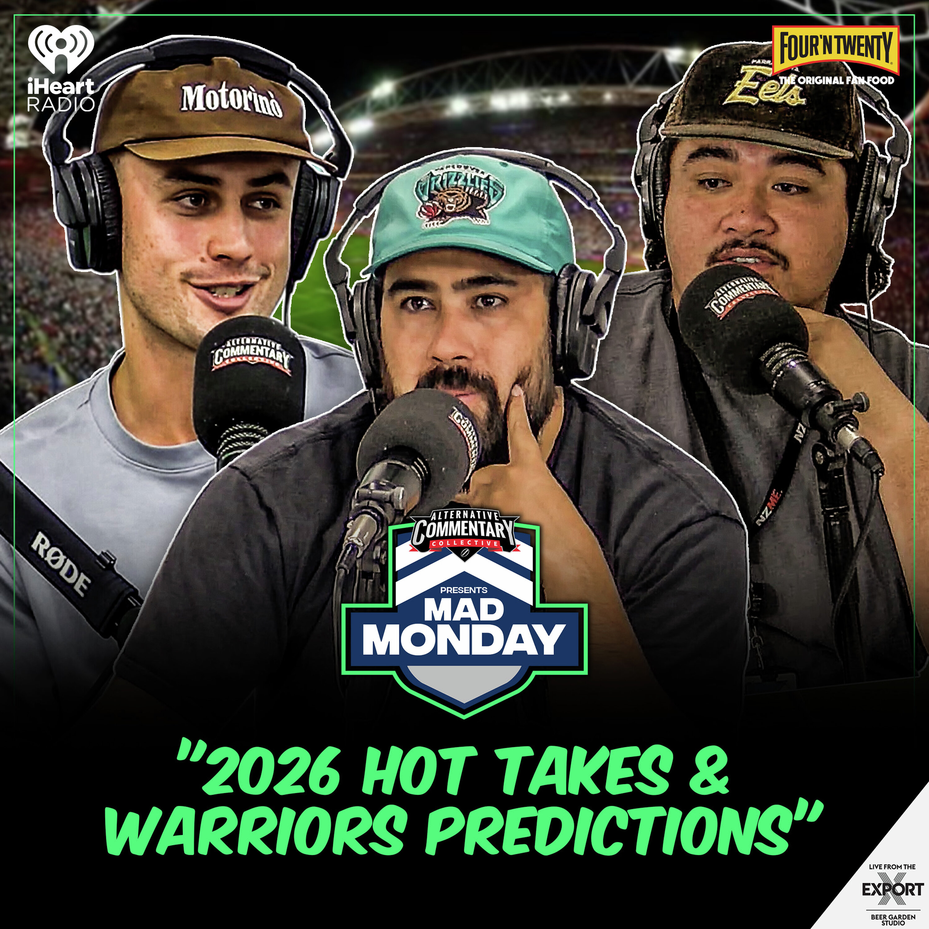 "2026 Hot Takes & Warriors Predictions" episode artwork
