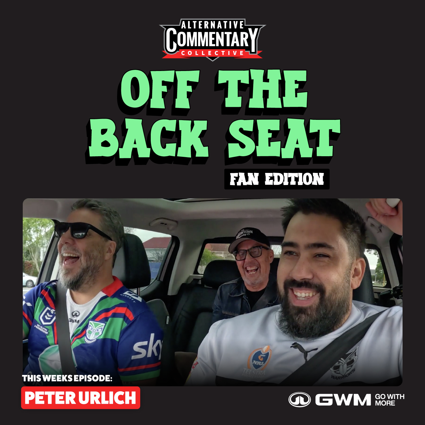 Off The Back Seat: Fan Edition – Peter Urlich episode artwork