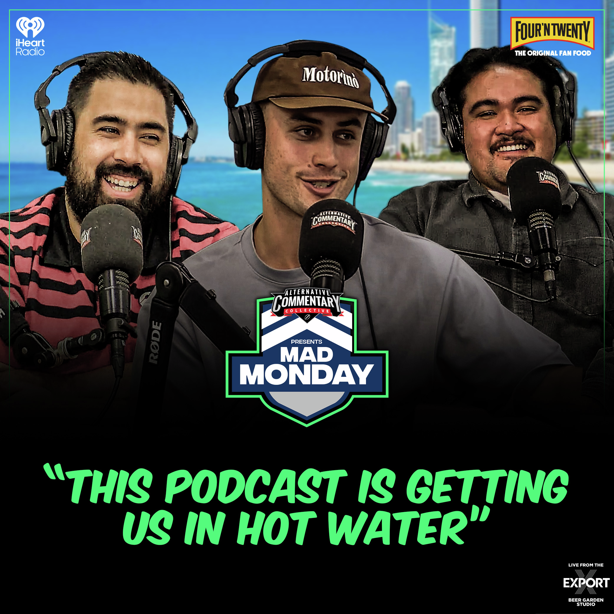 "This Podcast Is Getting Us In Hot Water" episode artwork