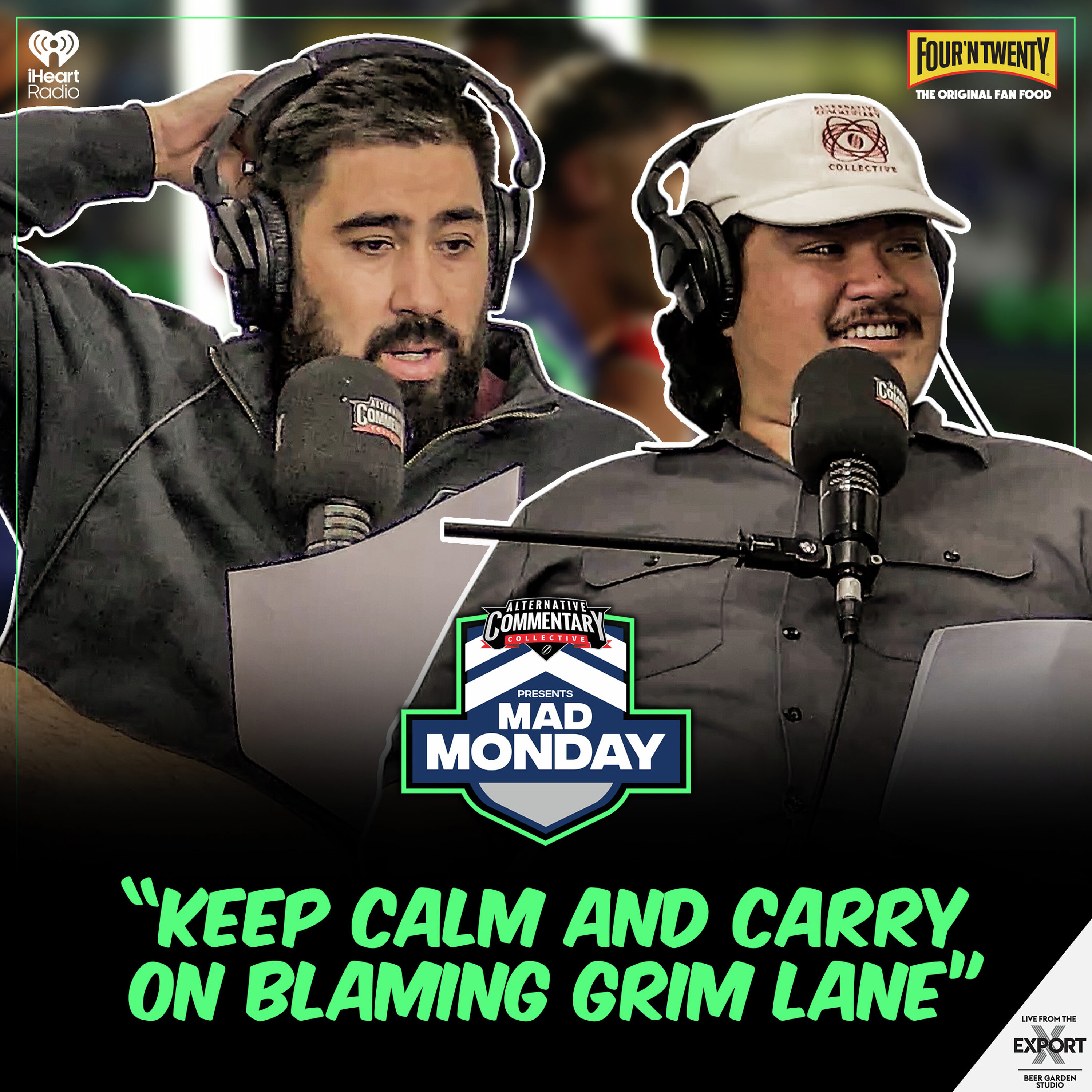 "Keep Calm & Carry On Blaming Grim Lane" episode artwork