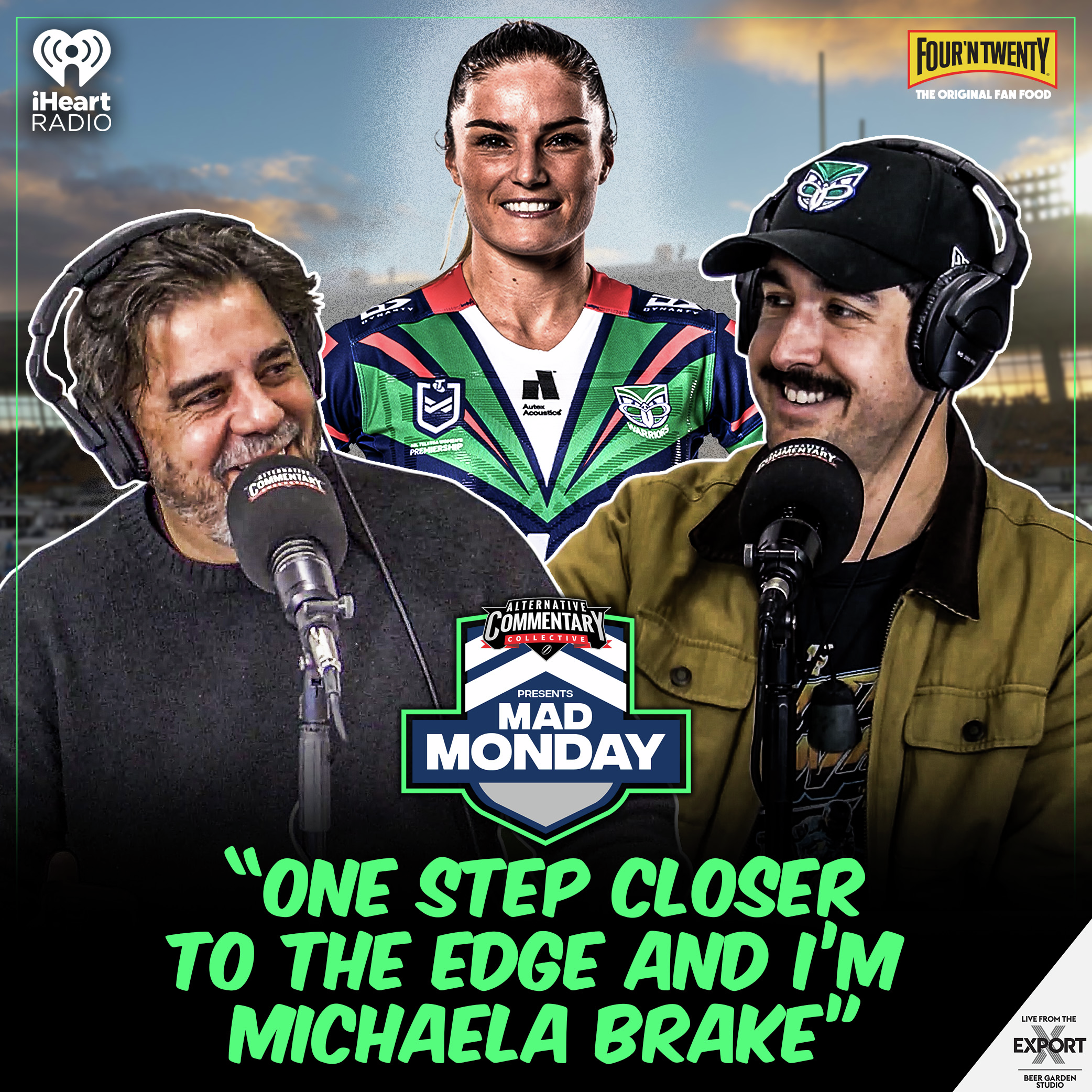 "One Step Closer To The Edge And I'm Michaela Brake"