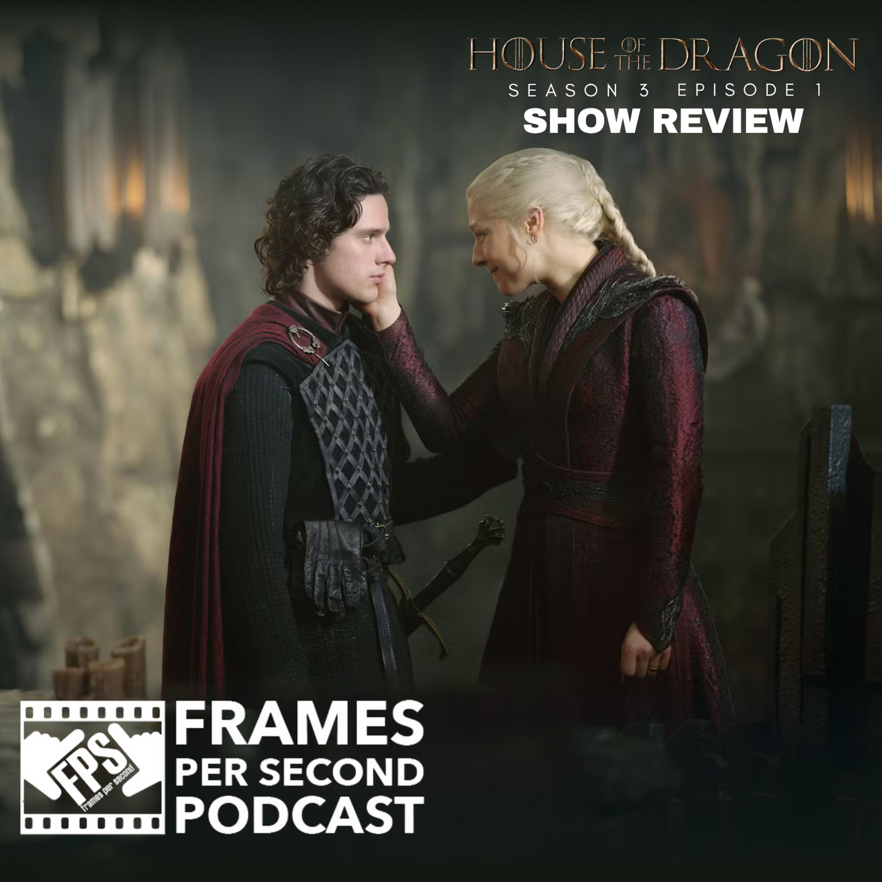 House of the Dragon - "Salt and Sea, Fire and Blood” (S3, E1) episode artwork