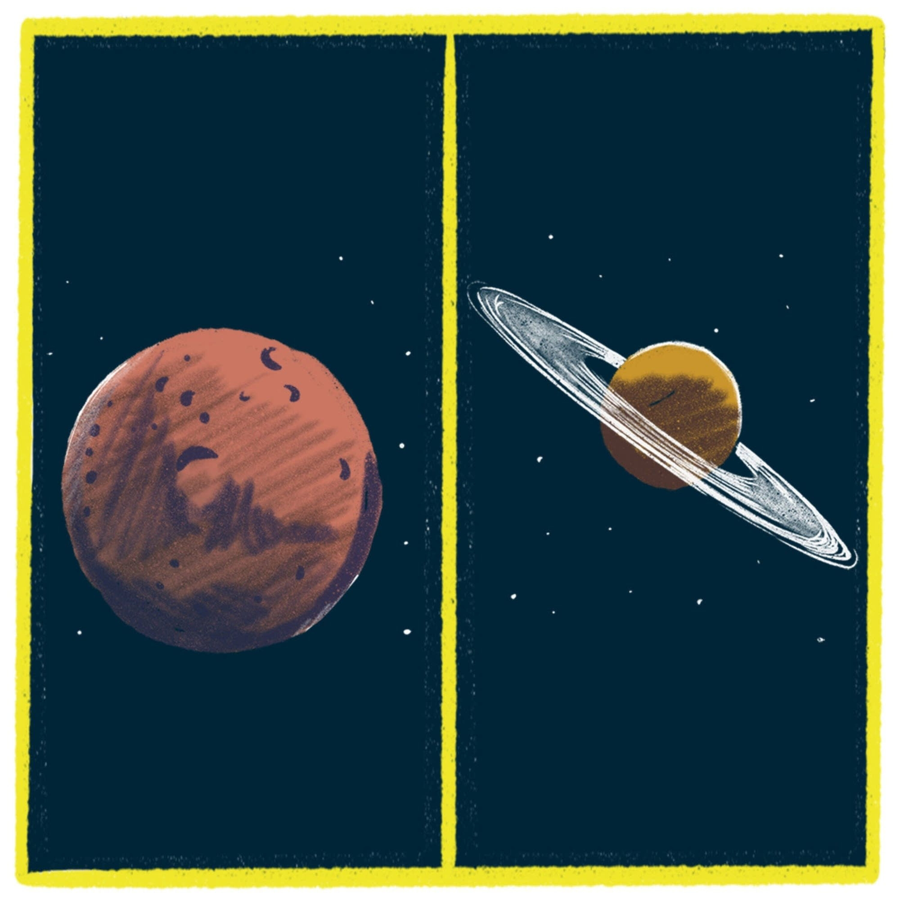 Mars vs. Saturn: a celestial debate — Smash Boom Best: A funny, smart debate show for kids and family cover