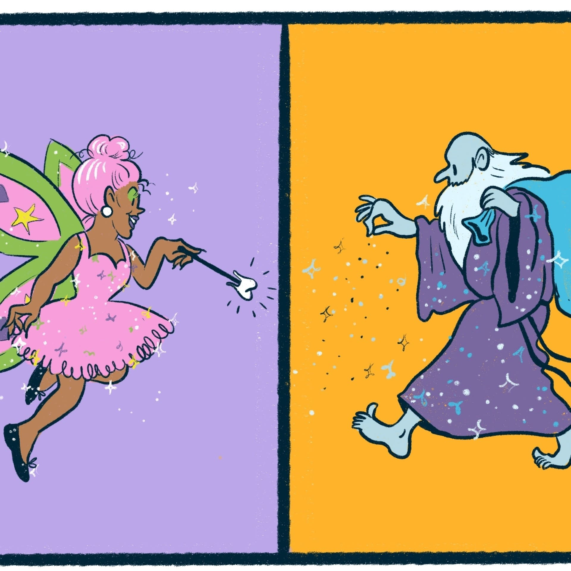 Tooth Fairy vs. Sandman: a fairy special debate
