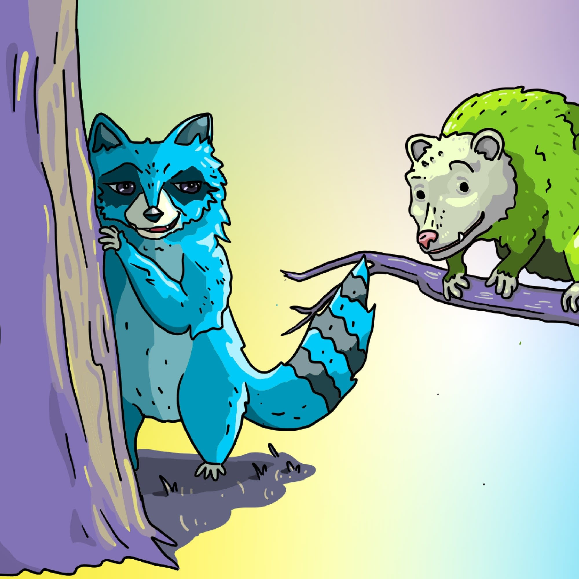 Opossums vs. Raccoons