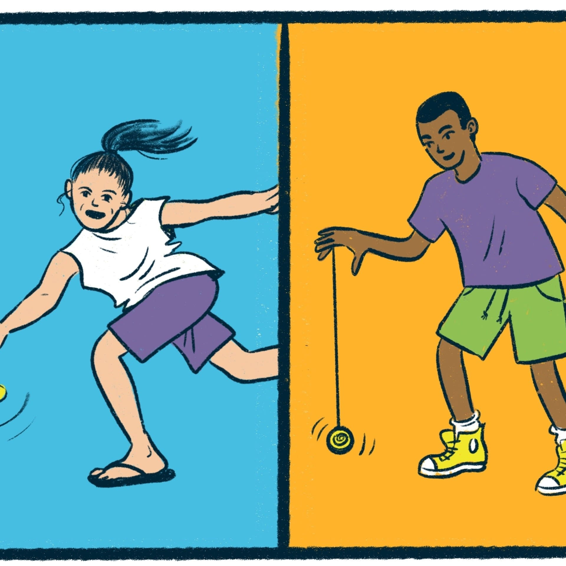 Frisbees vs. Yo-yos: a toy debate