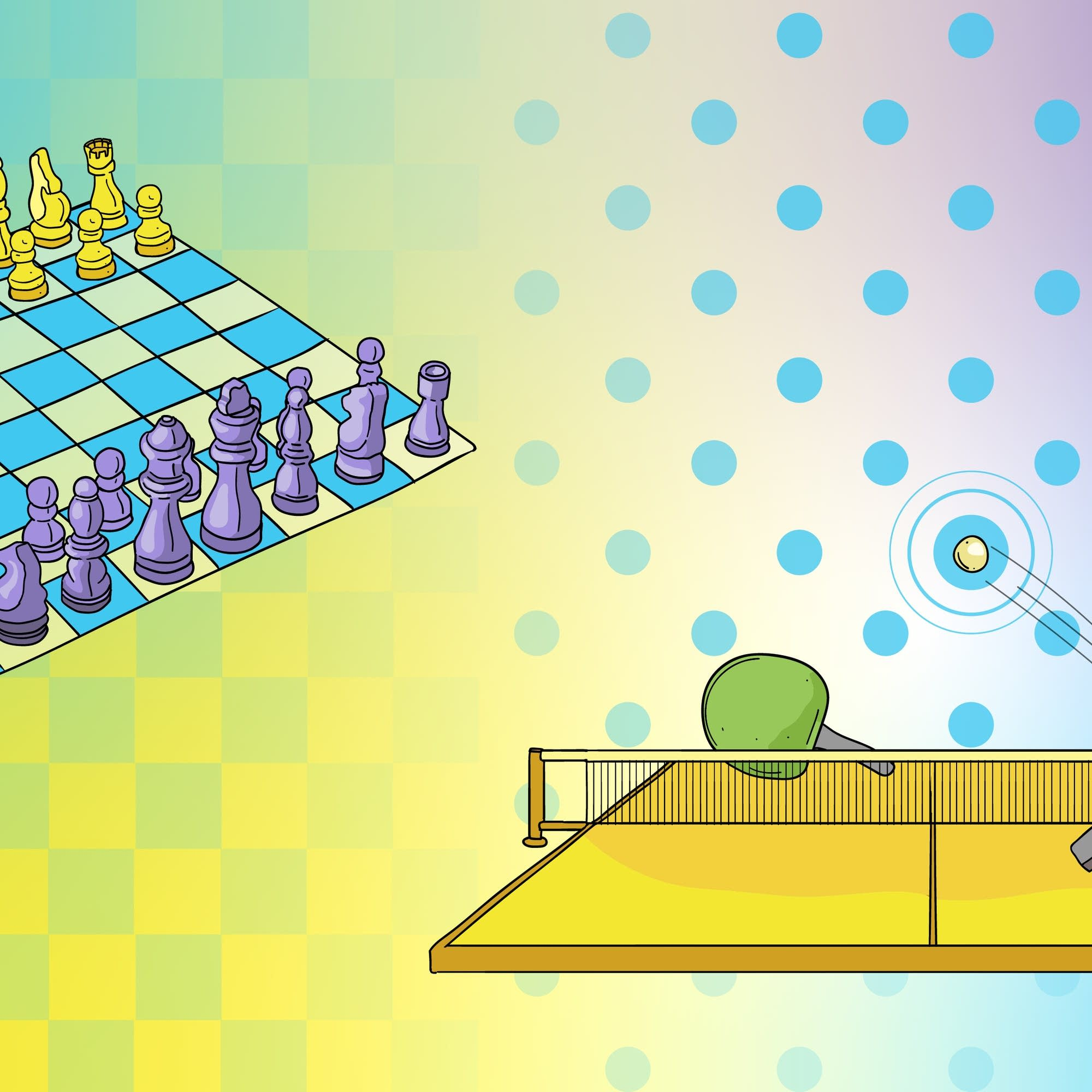 Chess vs. Ping Pong