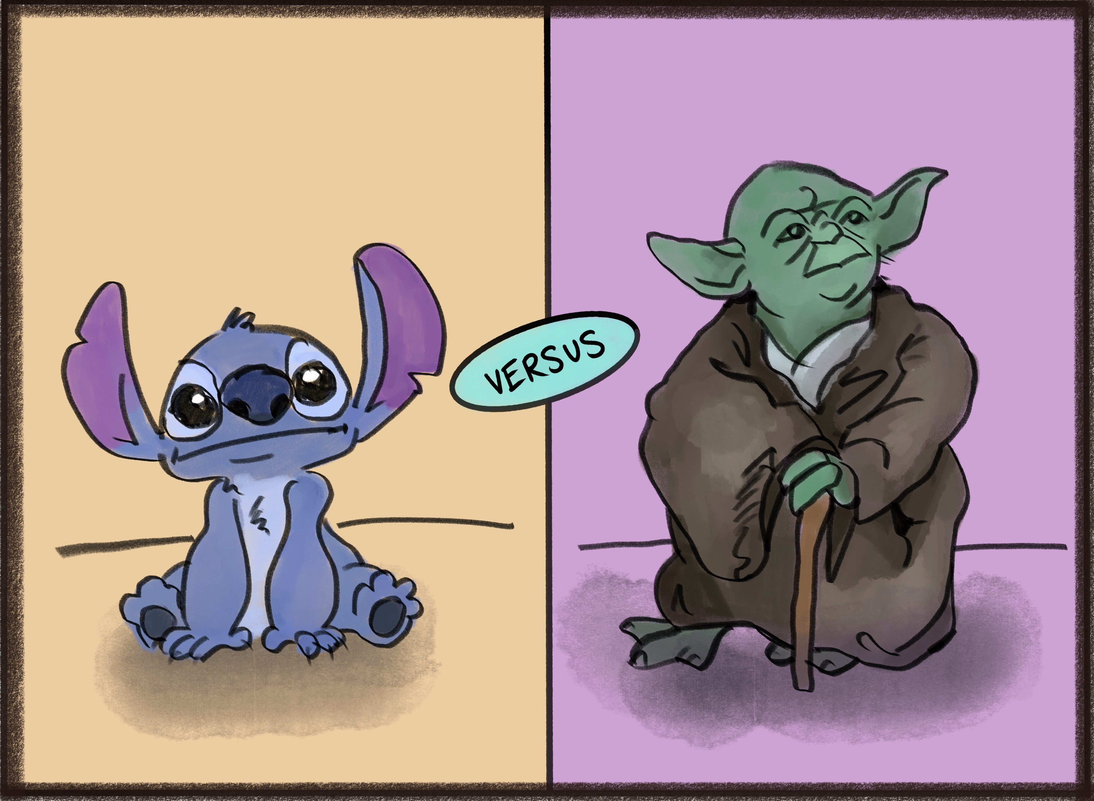 Stitch vs Yoda