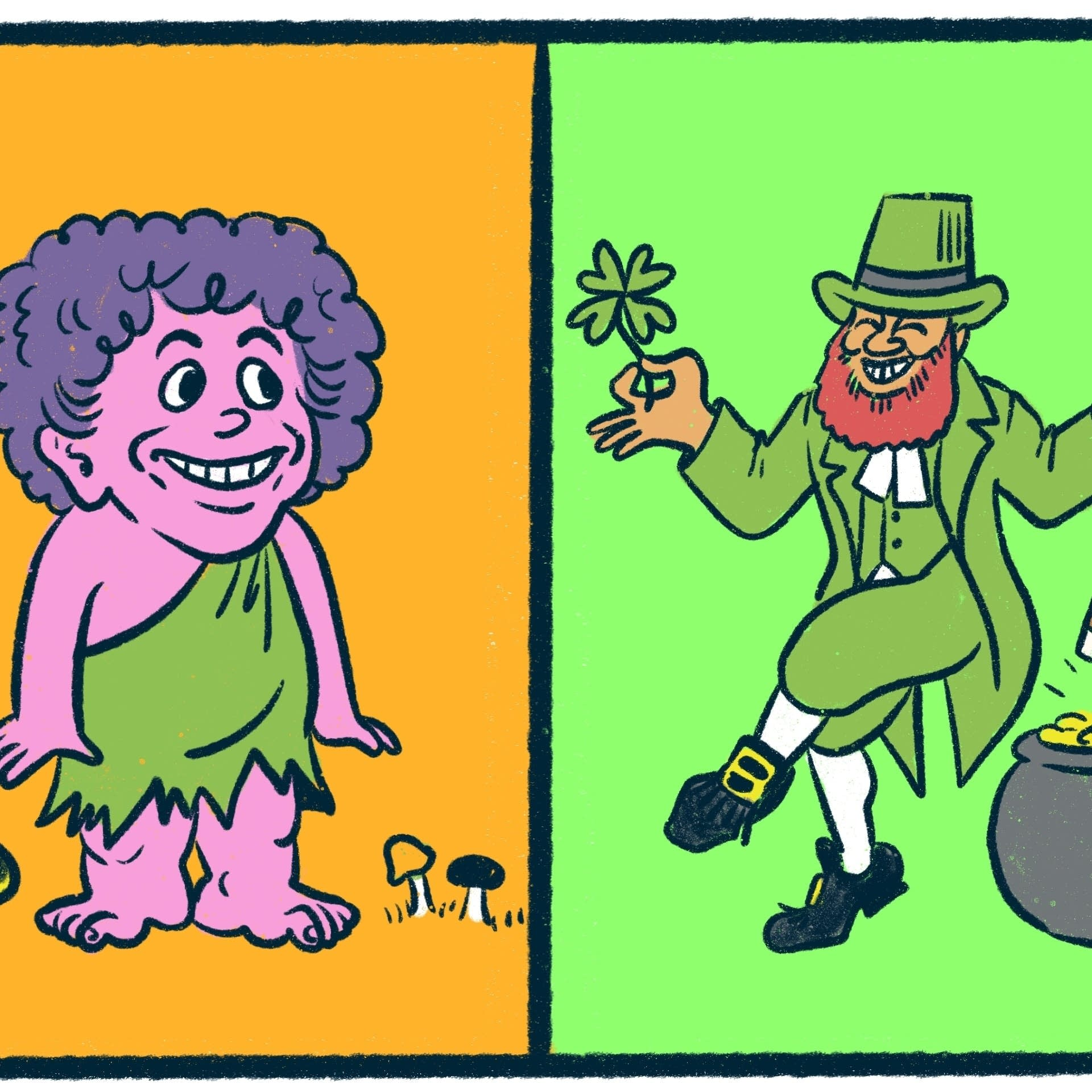 Trolls vs. Leprechauns: a legendary debate