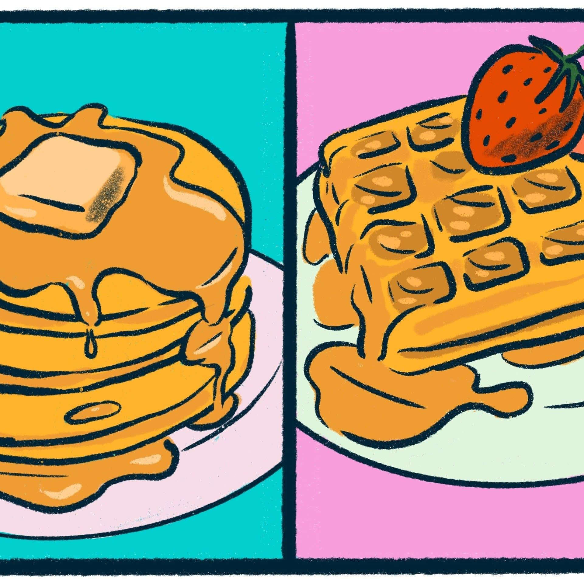 Pancakes vs. Waffles