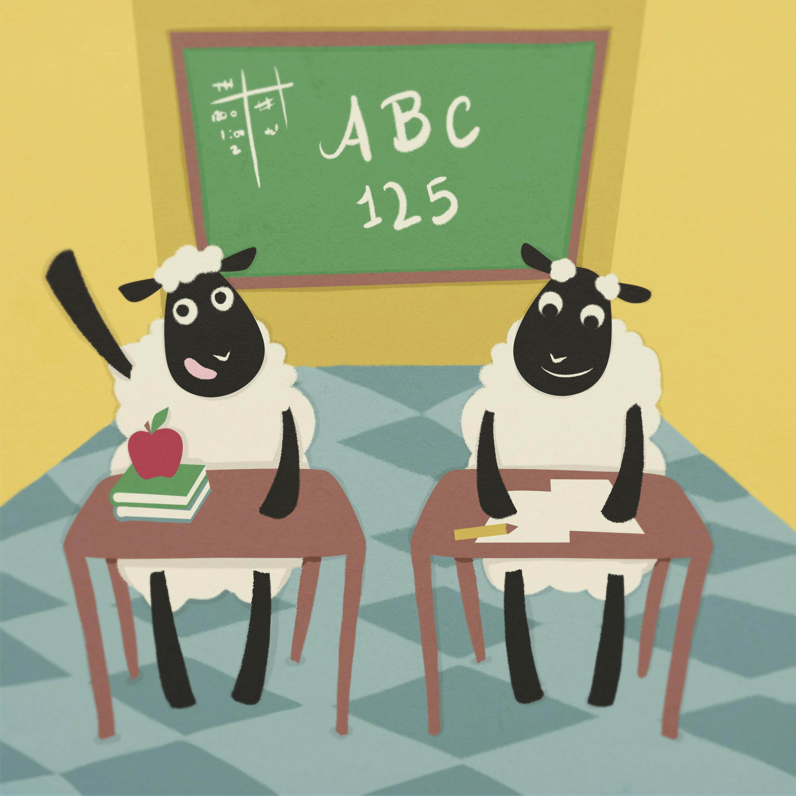 Dreaming Sheep/Pig and Unicorn