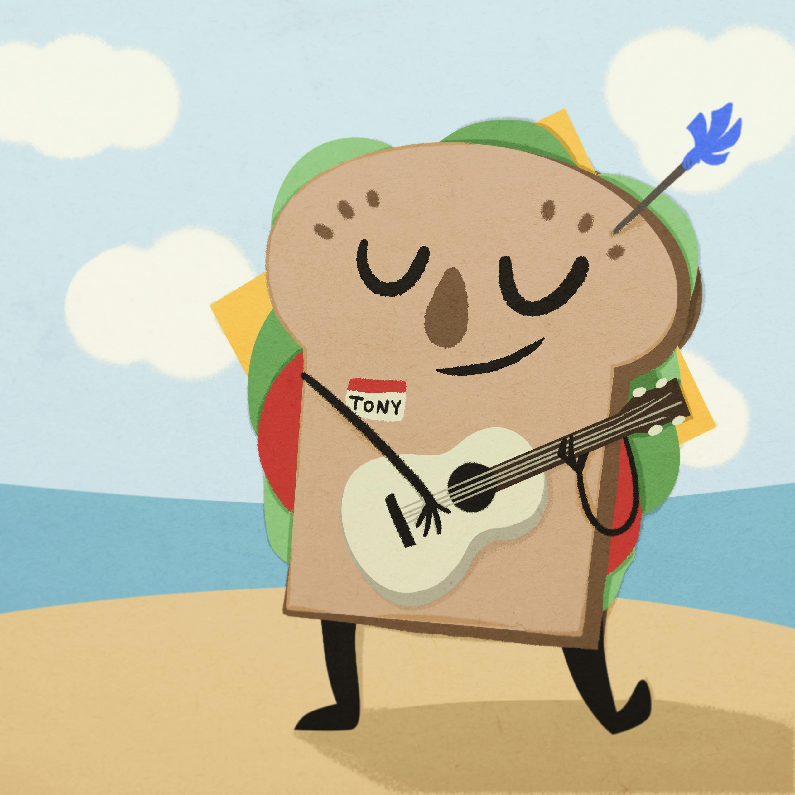 Sandwich Day/A Girl With Superpowers