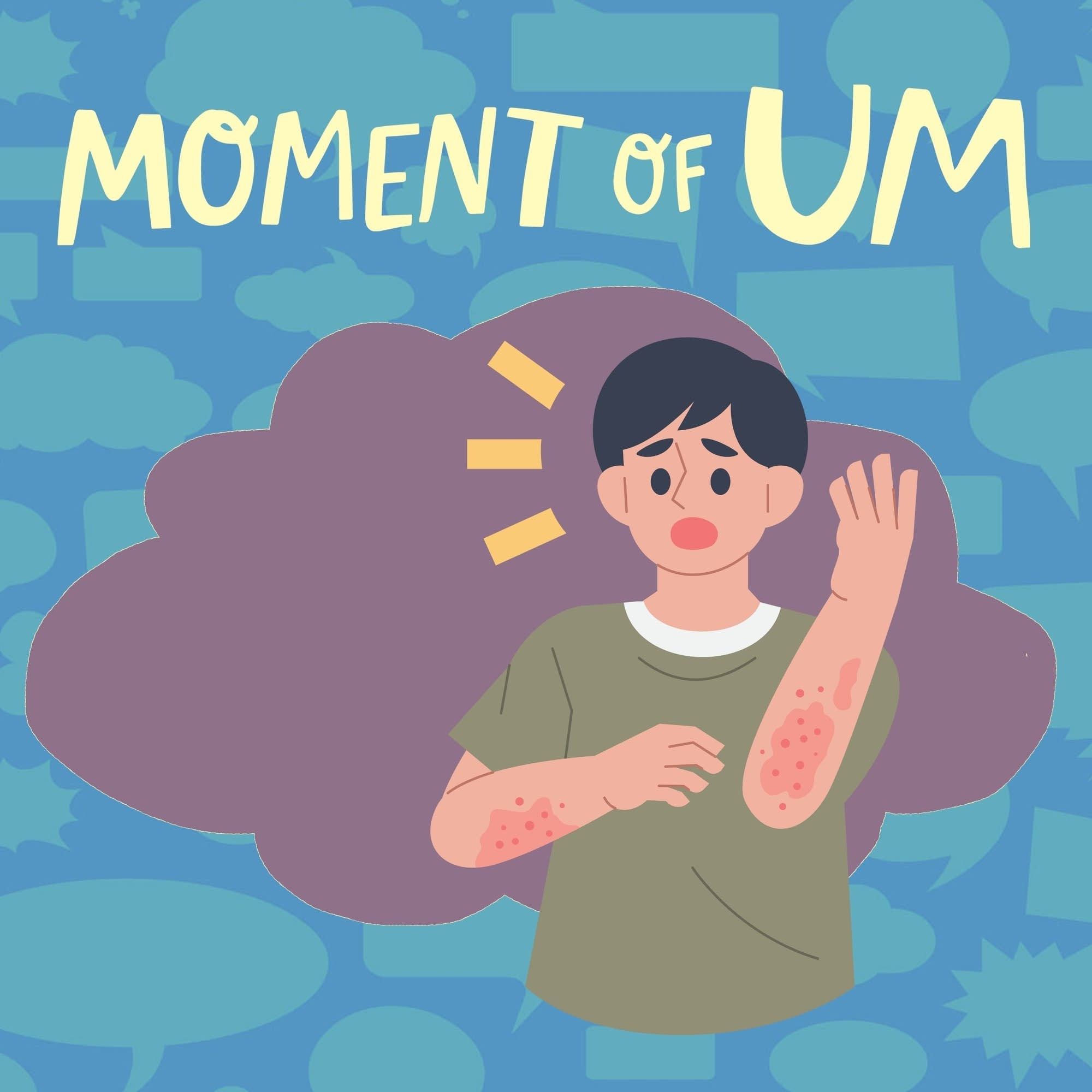 How does your skin make a rash?