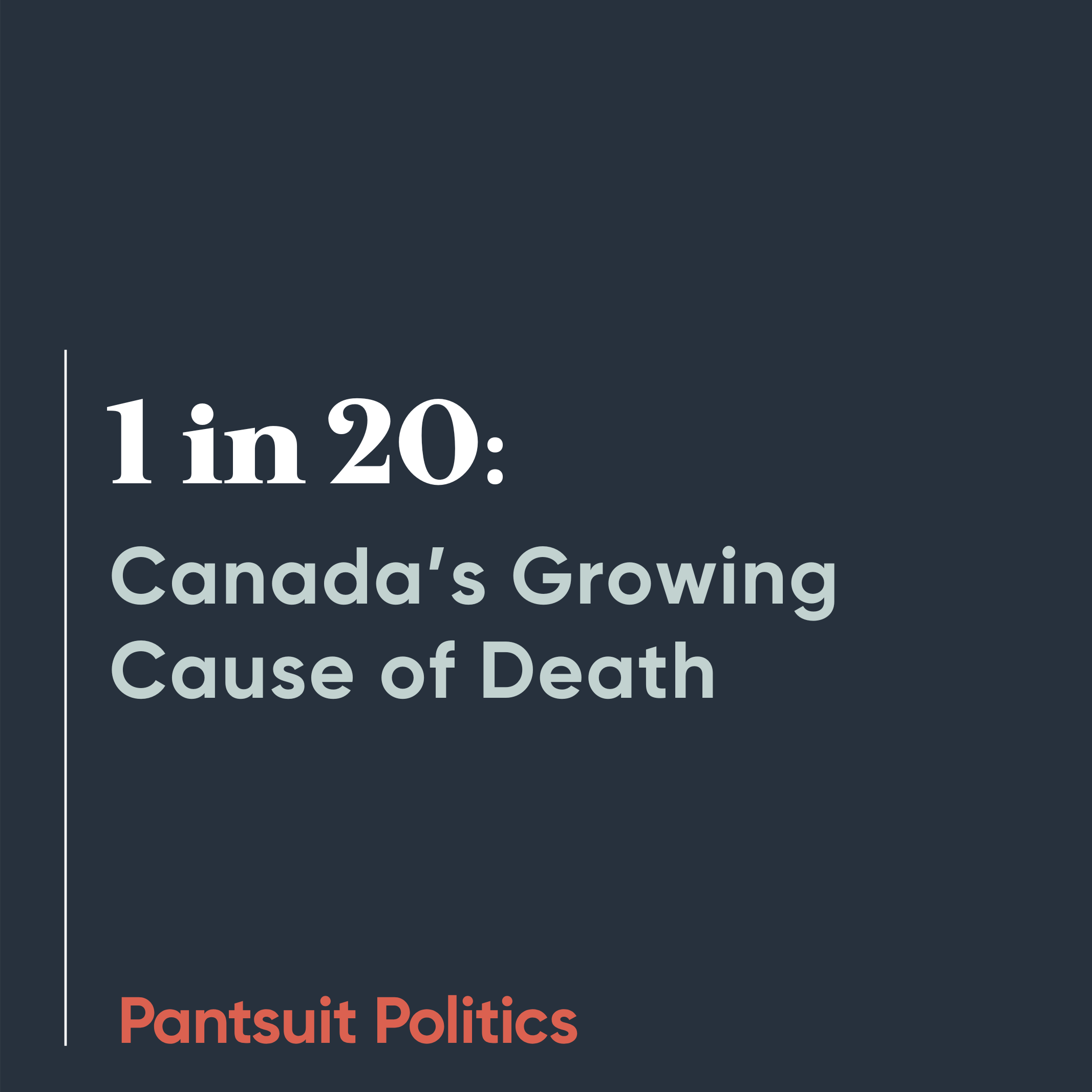 1 in 20: Canada's Growing Cause of Death