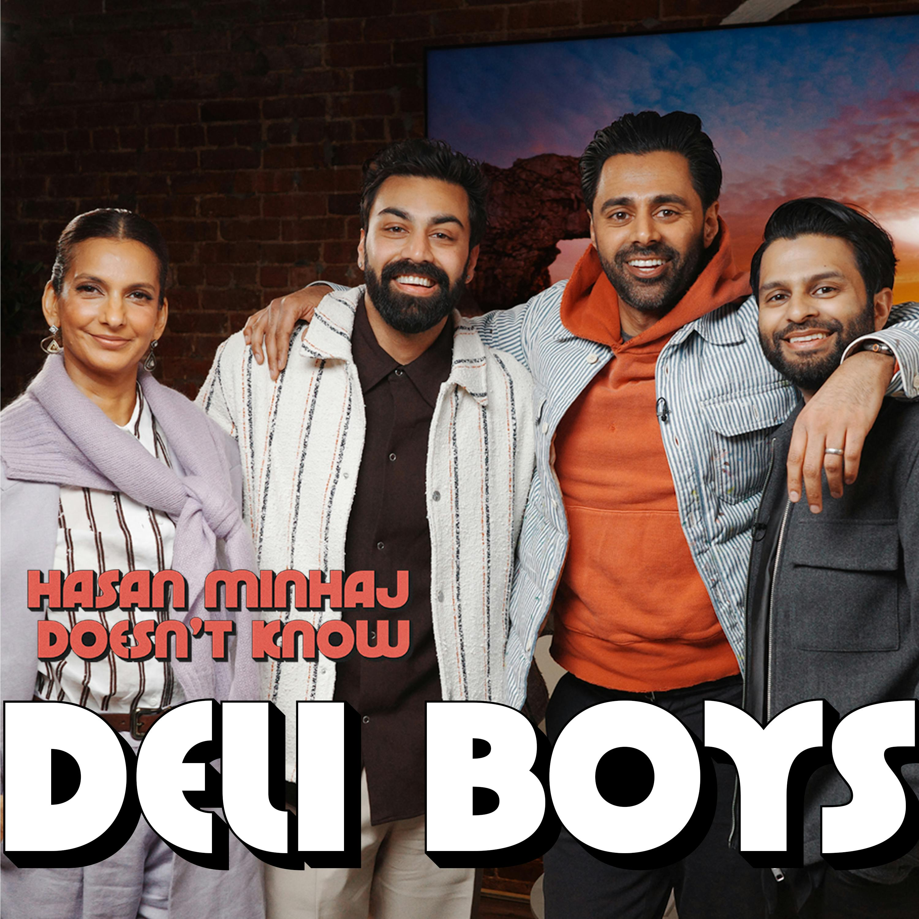 Dumbasses For The Culture with the cast of Deli Boys