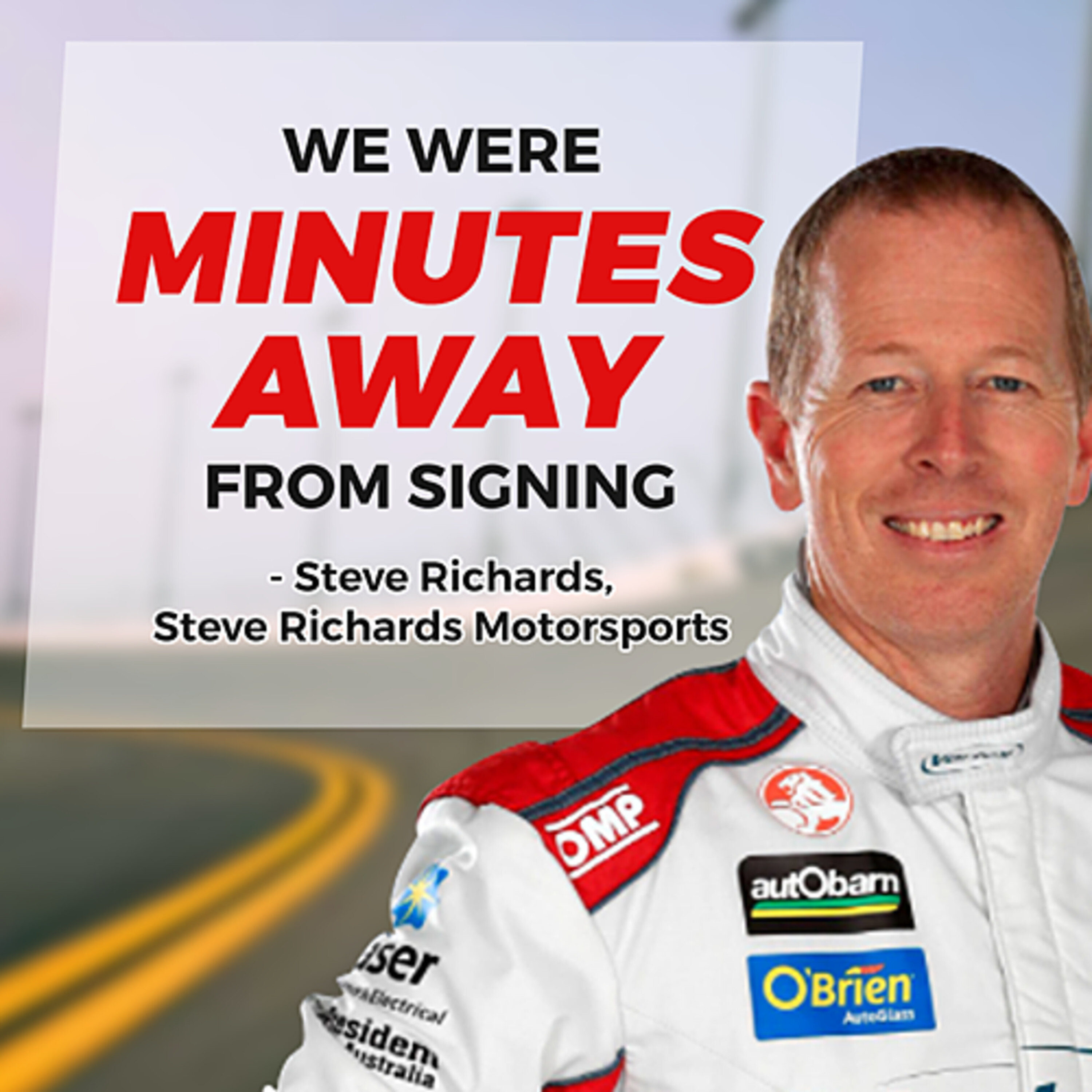 Motor racing legend Steve Richards nearly bought a fast food franchise before honouring his true business calling | #408