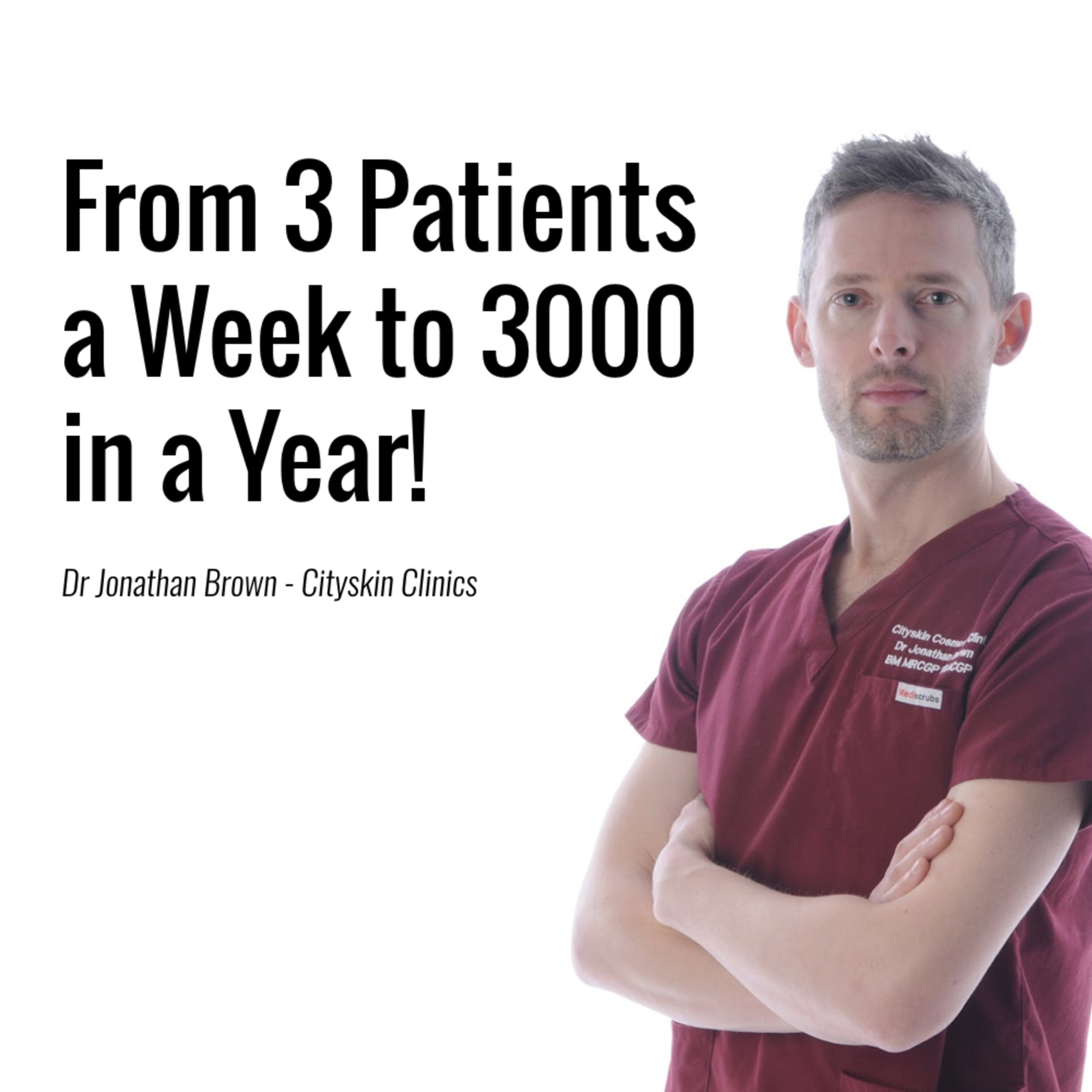 348 - Long time listener, Dr. Jonathan Brown, builds an empire by implementing marketing ideas from this show