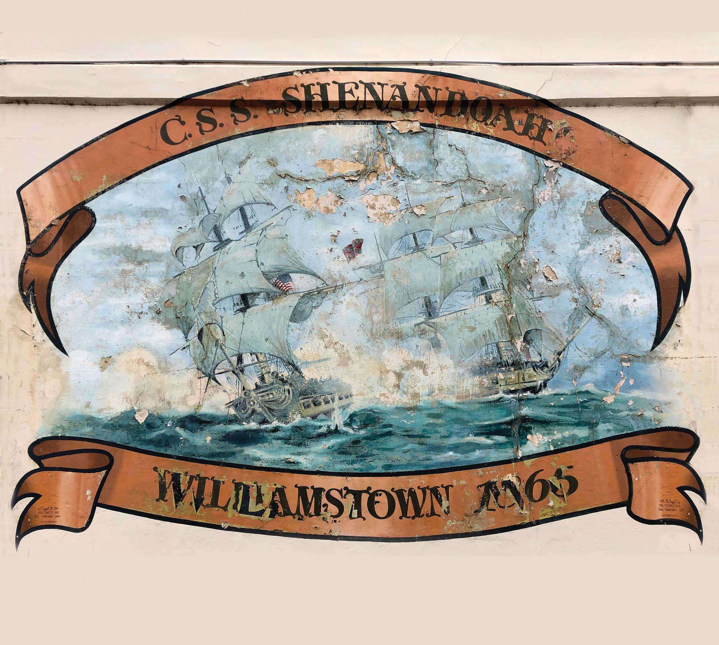 WILLIAMSTOWN: The American Civil war involved Australia...