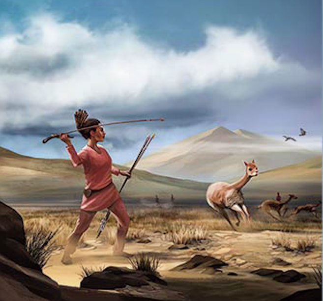 Las mujeres también cazaban grandes bestias en la Prehistoria